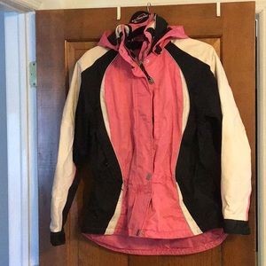 Vintage Obermeyer Ski Coat with 2 Sweaters
